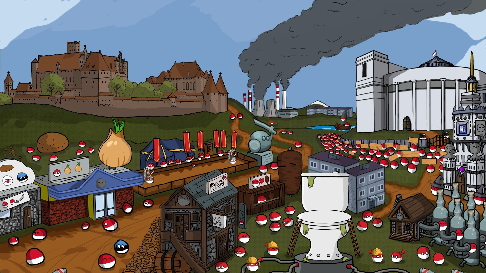 CountryBalls Heroes - кадр 1