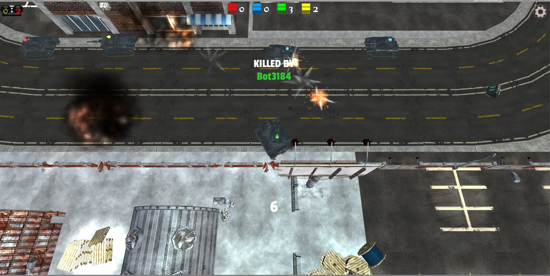 Top Down Tanks (itch) - кадр 1