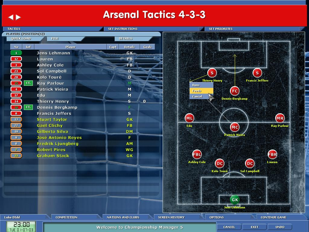 Championship Manager 5 - кадр 5
