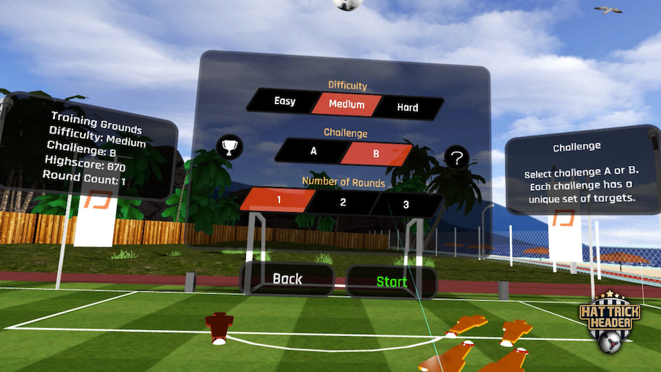 Hat Trick Header - кадр 1