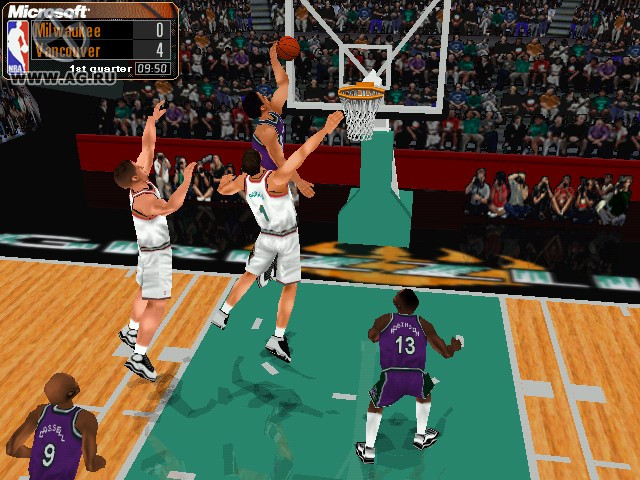 NBA Inside Drive 2000 - кадр 1
