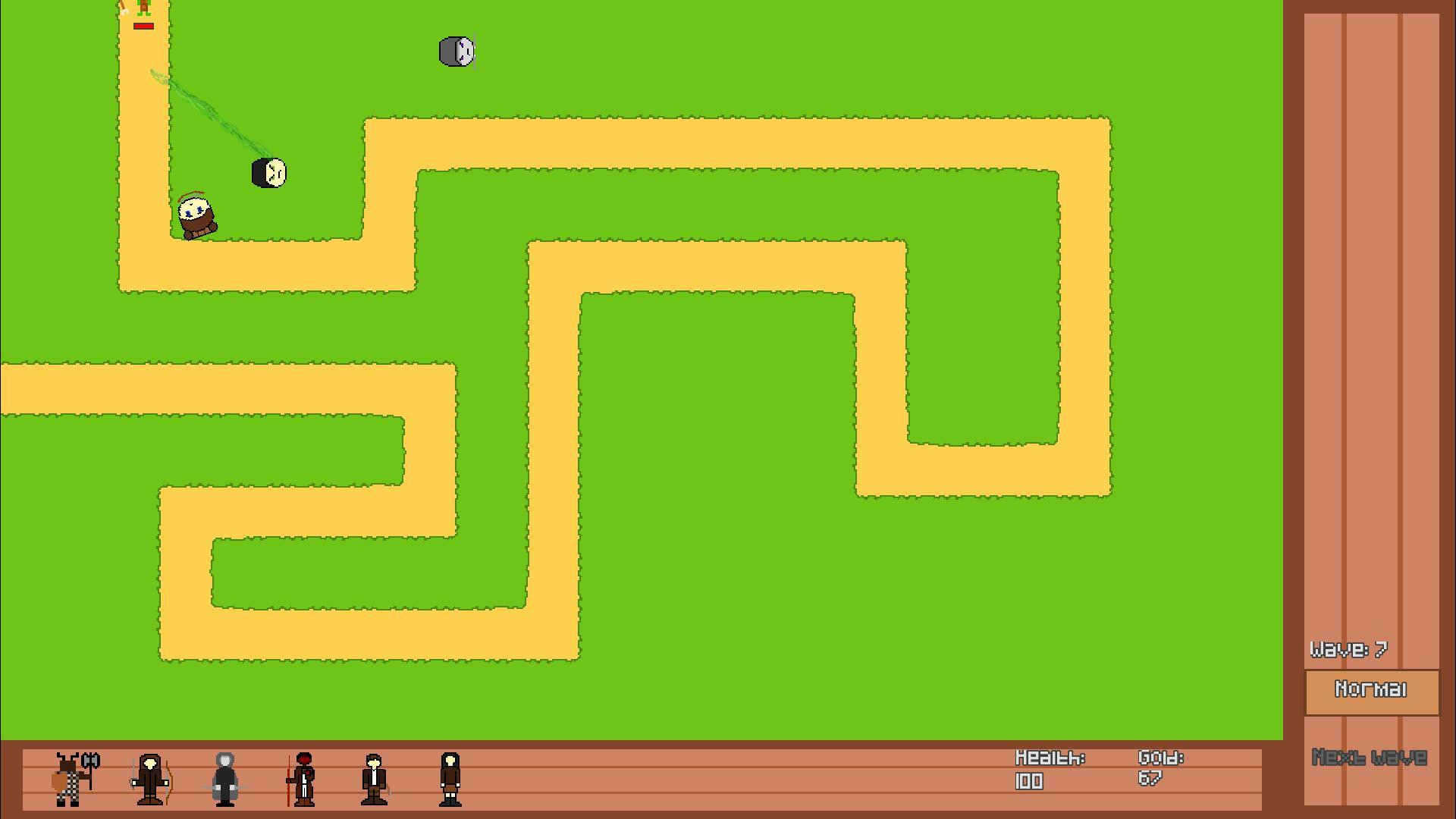 Tower defence demo (binglo) (itch) - кадр 1
