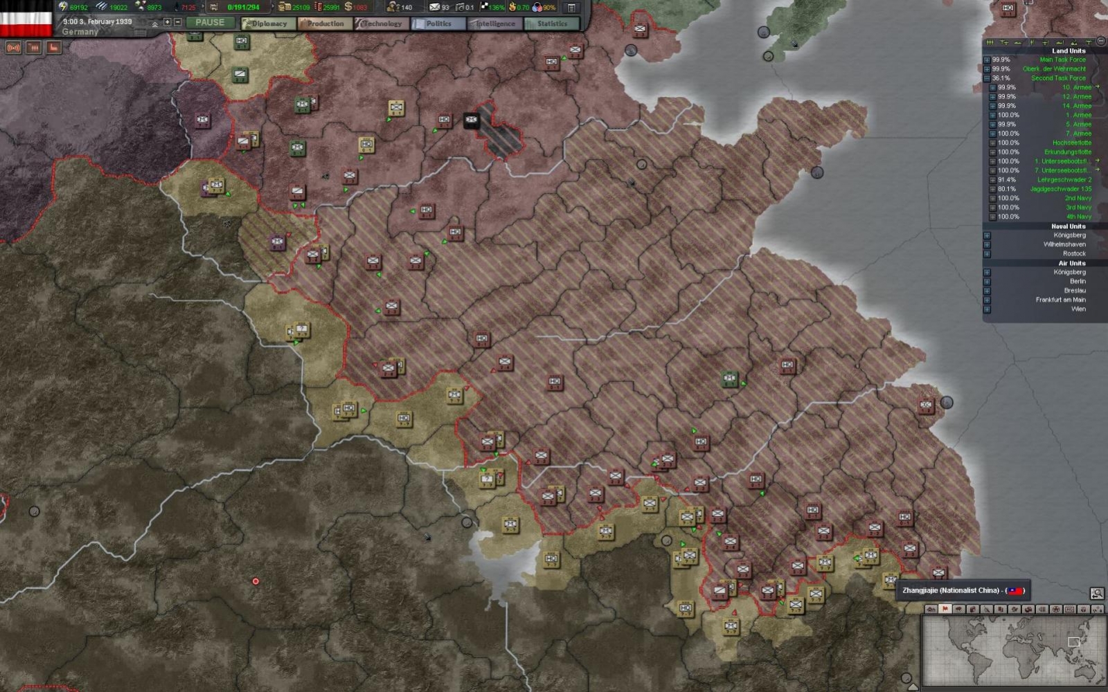 Hearts of Iron 3 - кадр 7