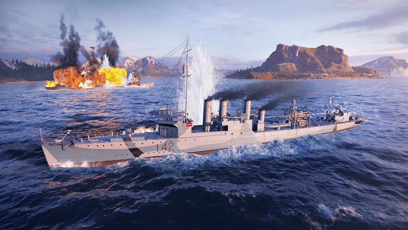 World of Warships: Legends — Lend-Lease Raider - кадр 2