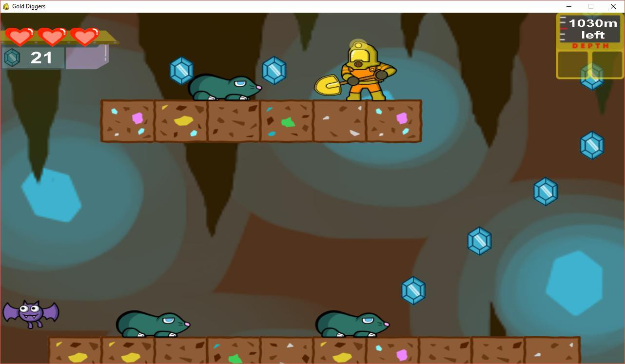 Gold Diggers: The Game (itch) - кадр 2