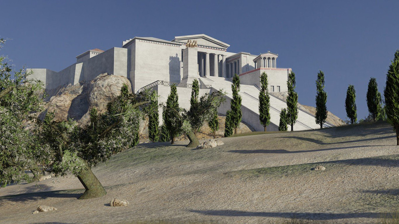 Athenian Acropolis - кадр 1
