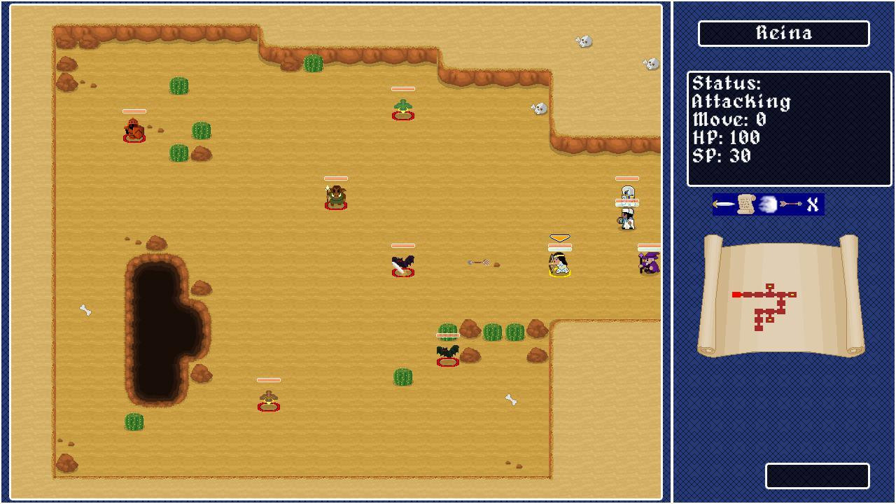 Heroes of Eterna - Tactics (itch) - кадр 2