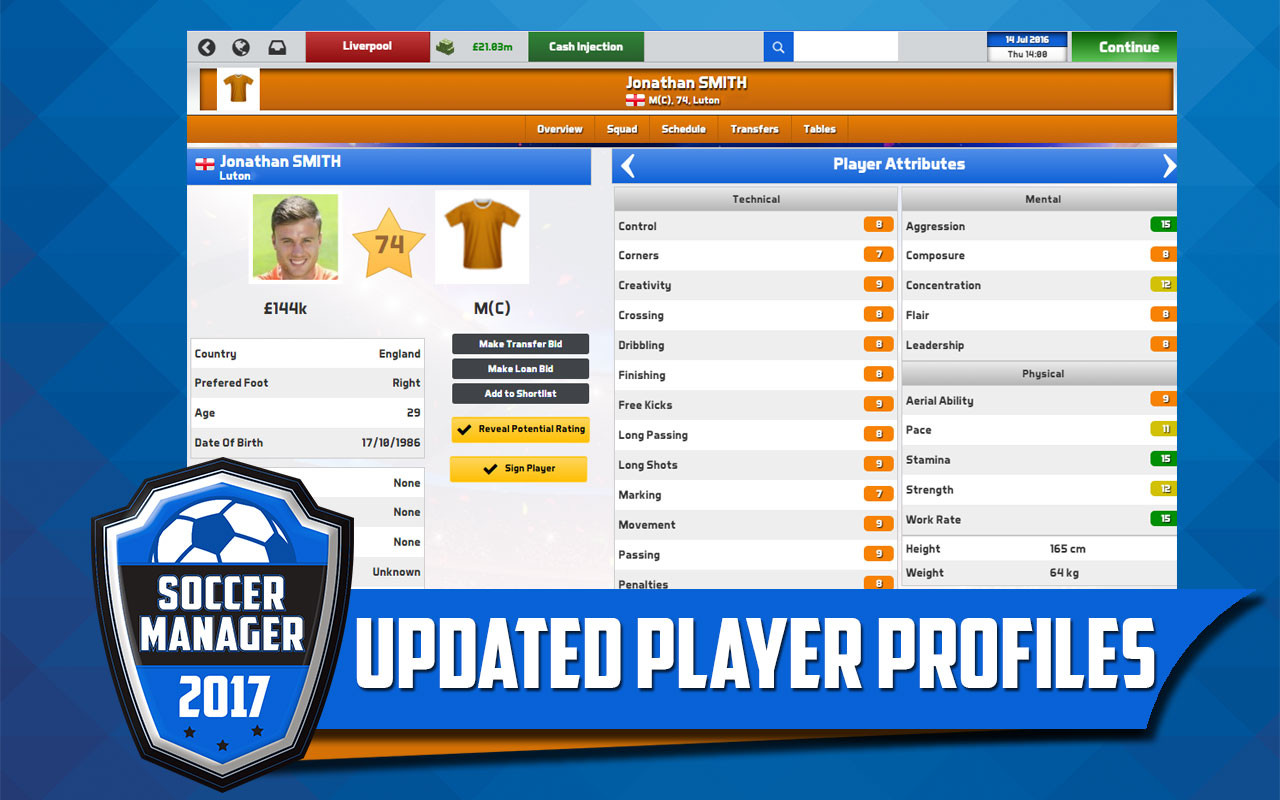 Soccer Manager 2017 - кадр 2