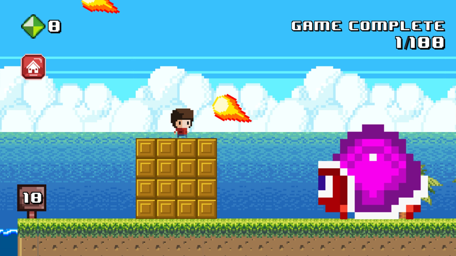 Niwashi Kid - Super 8 bit run and fun (itch) - кадр 1
