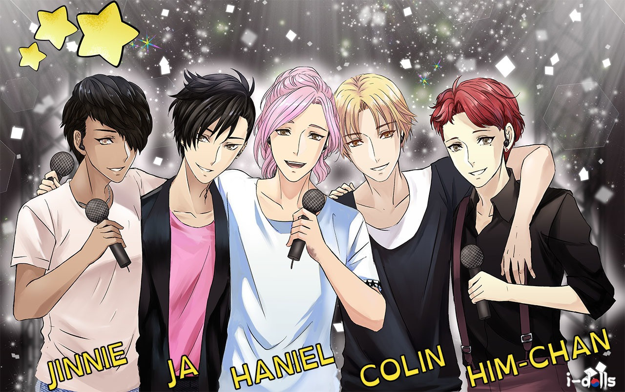 I-Dolls - Otome Game (Version française) (itch) - кадр 1