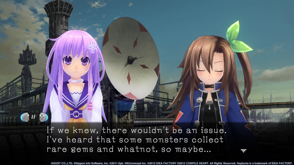 Hyperdimension Neptunia mk2 - кадр 12