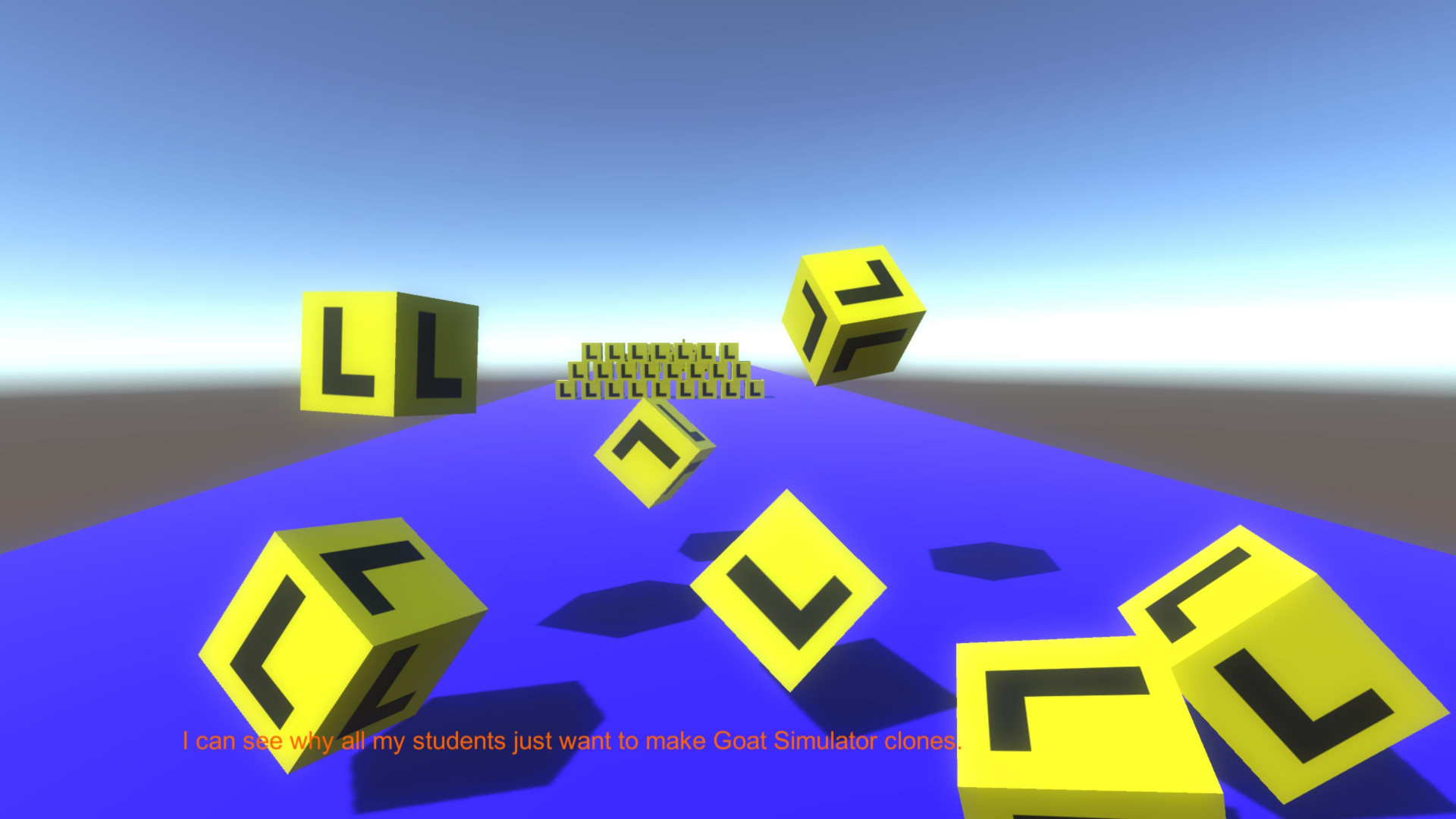 Learning Unity (itch) - кадр 1