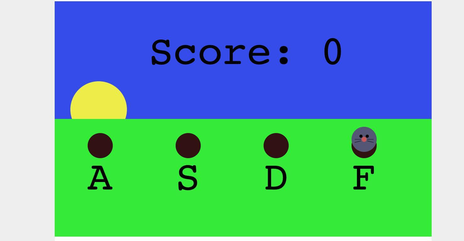 Whack-A-Mole (dylanwomack) (itch) - кадр 1