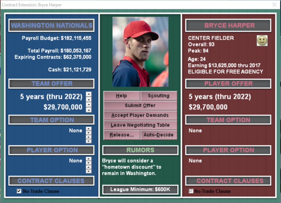 Baseball Mogul 2017 - кадр 2