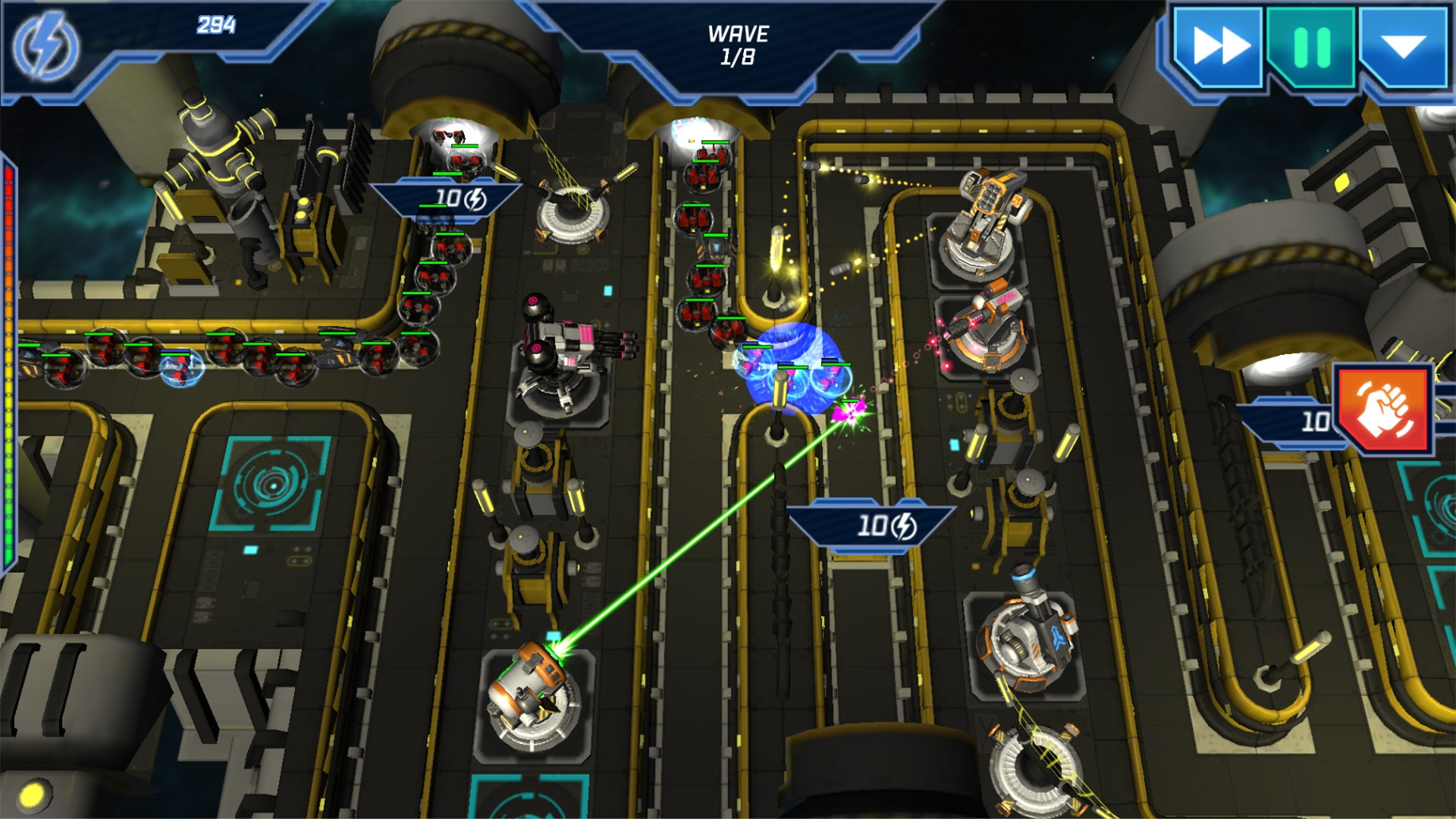 Module TD. Sci-Fi Tower Defense - кадр 1