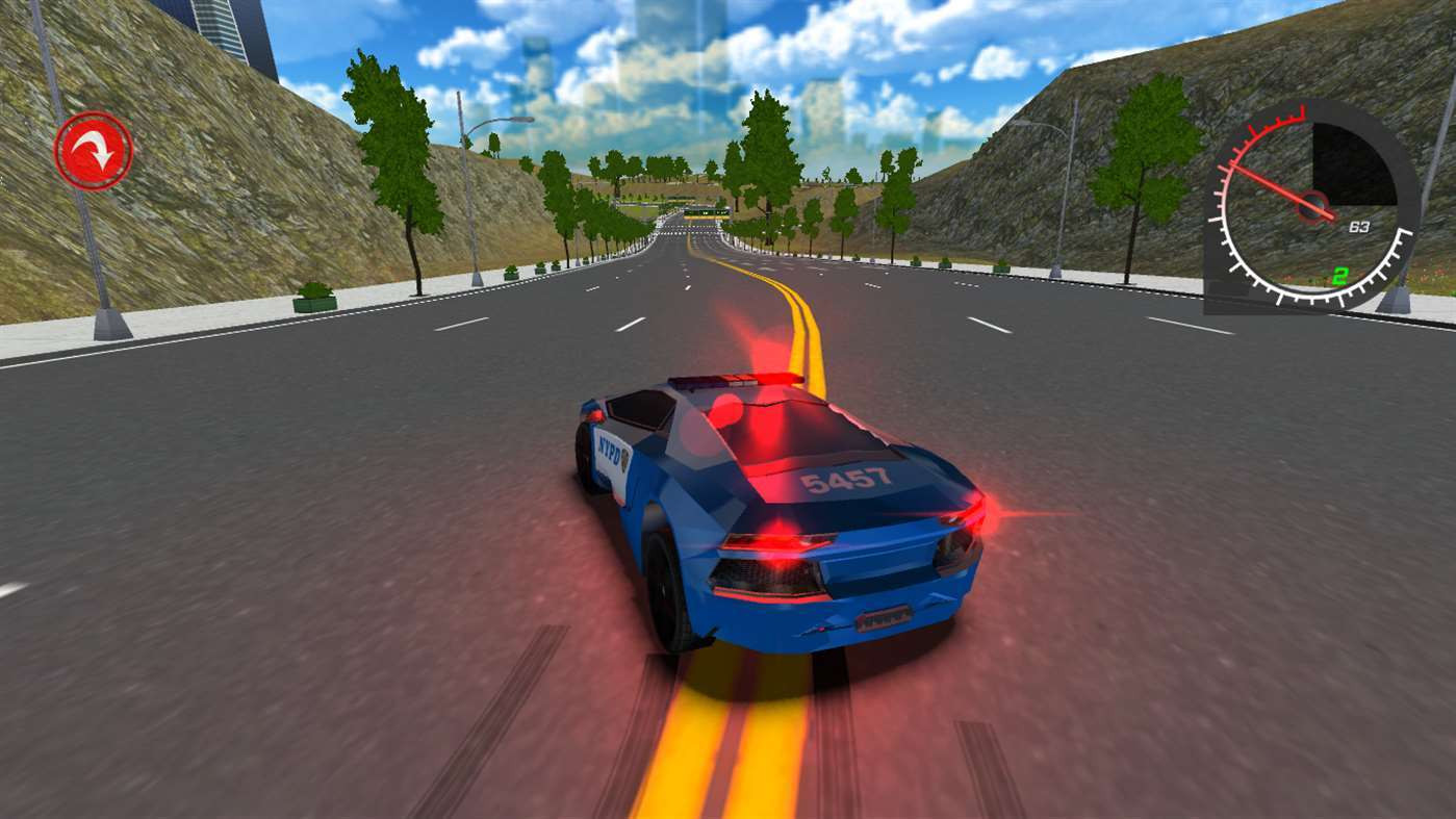 Police Offroad Car Driving (itch) - кадр 2
