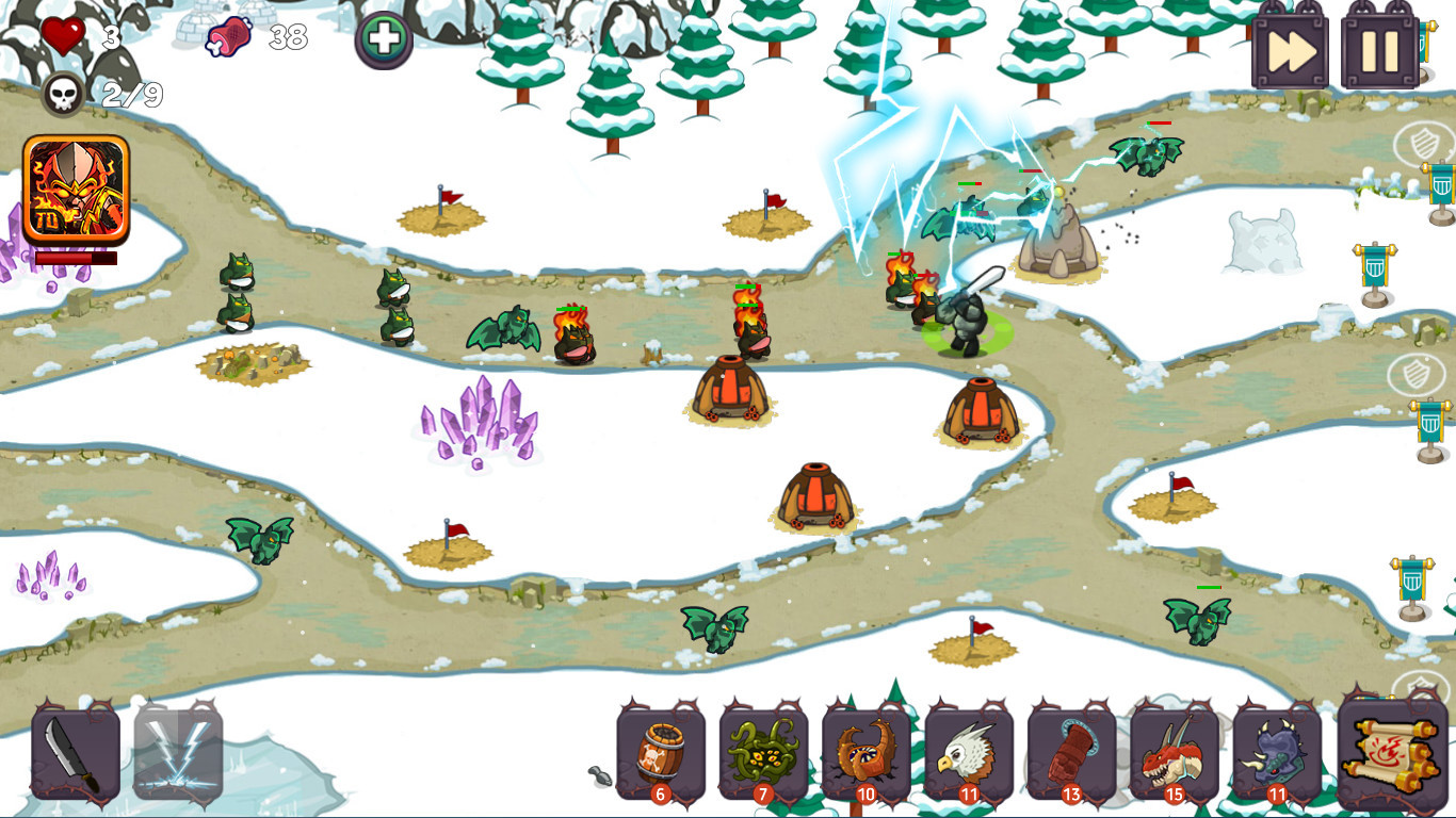 Tower Defense - Fantasy Legends Tower Game - кадр 1
