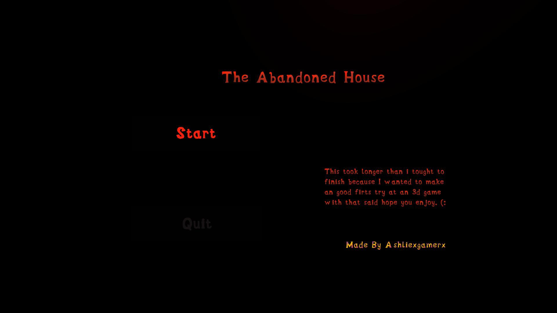 The Abandoned House (itch) - кадр 2