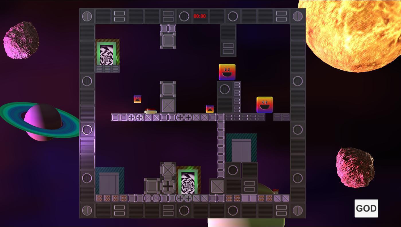 Mickey & Michael - Hyperdimension Adventure (itch) - кадр 1