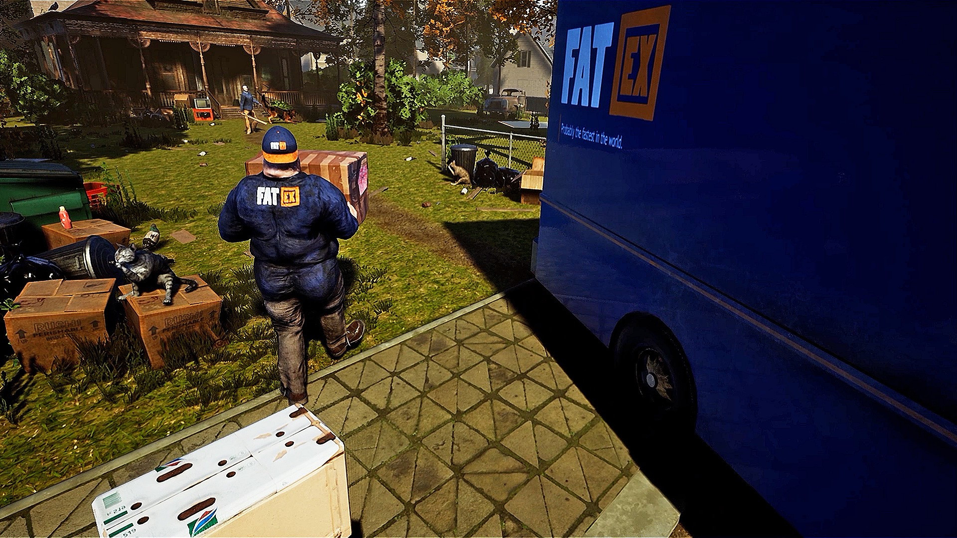 Fat[EX] Courier Simulator - кадр 2