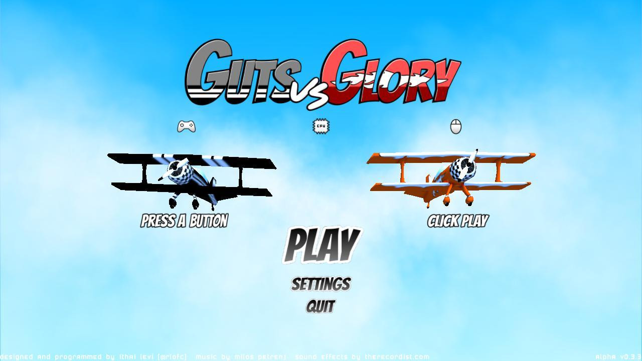 Guts vs Glory (itch) - кадр 1