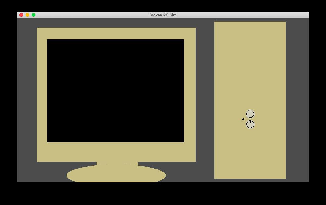Broken PC Sim (itch) - кадр 1