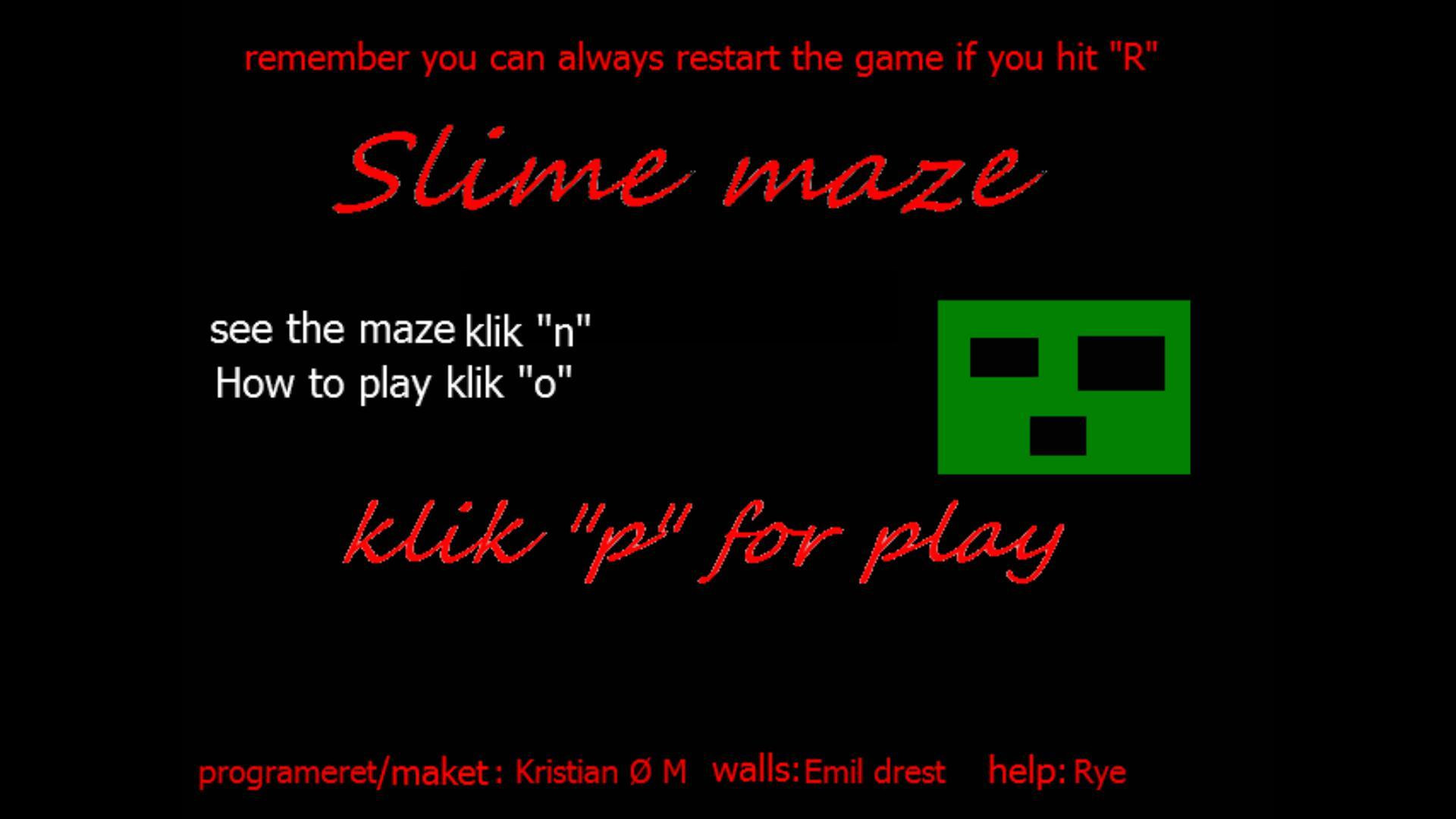 Slime maze (itch) - кадр 1