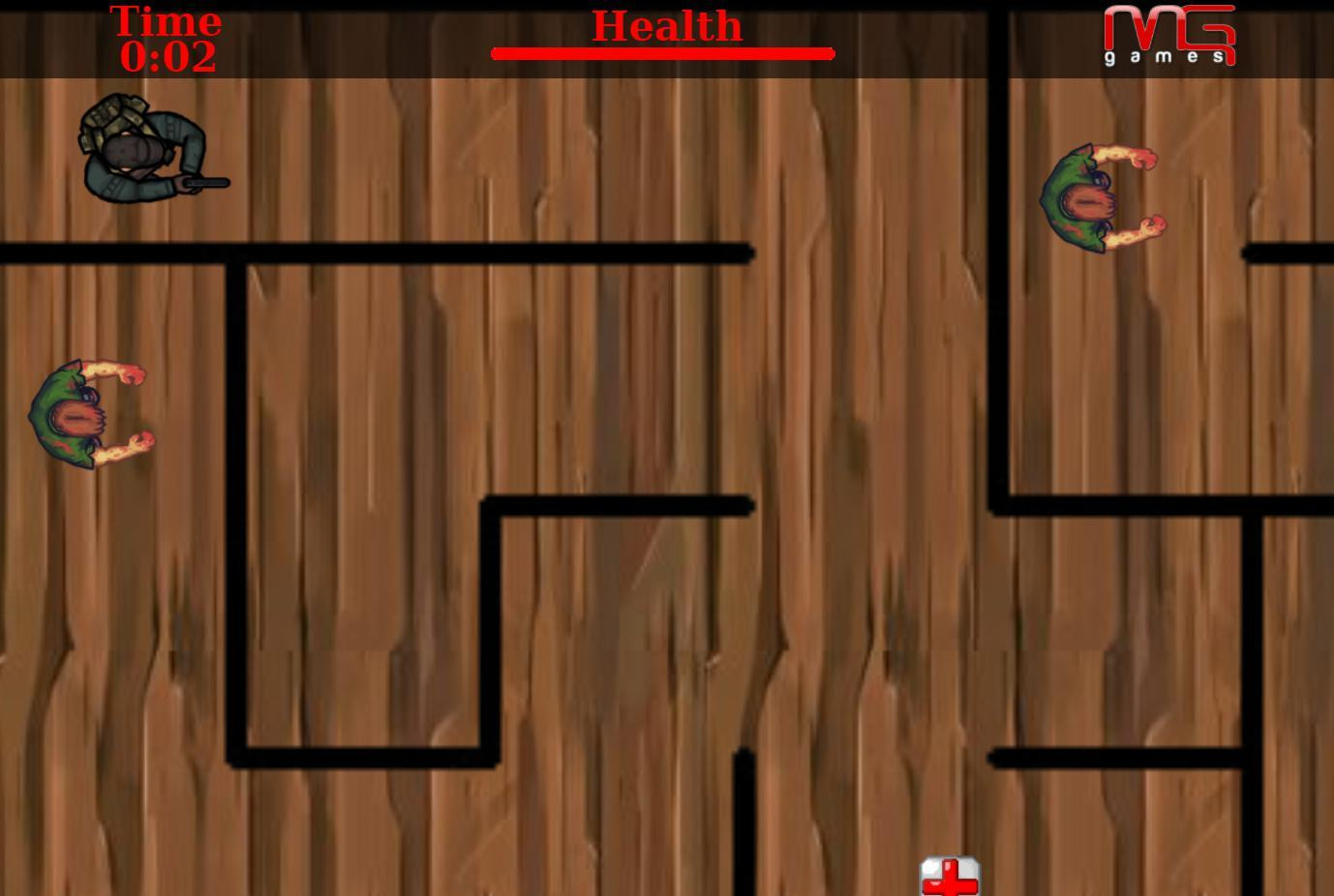 Zombie Maze (itch) - кадр 1