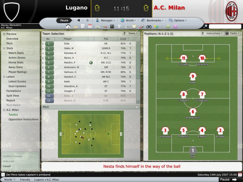 Football Manager 2008 - кадр 15