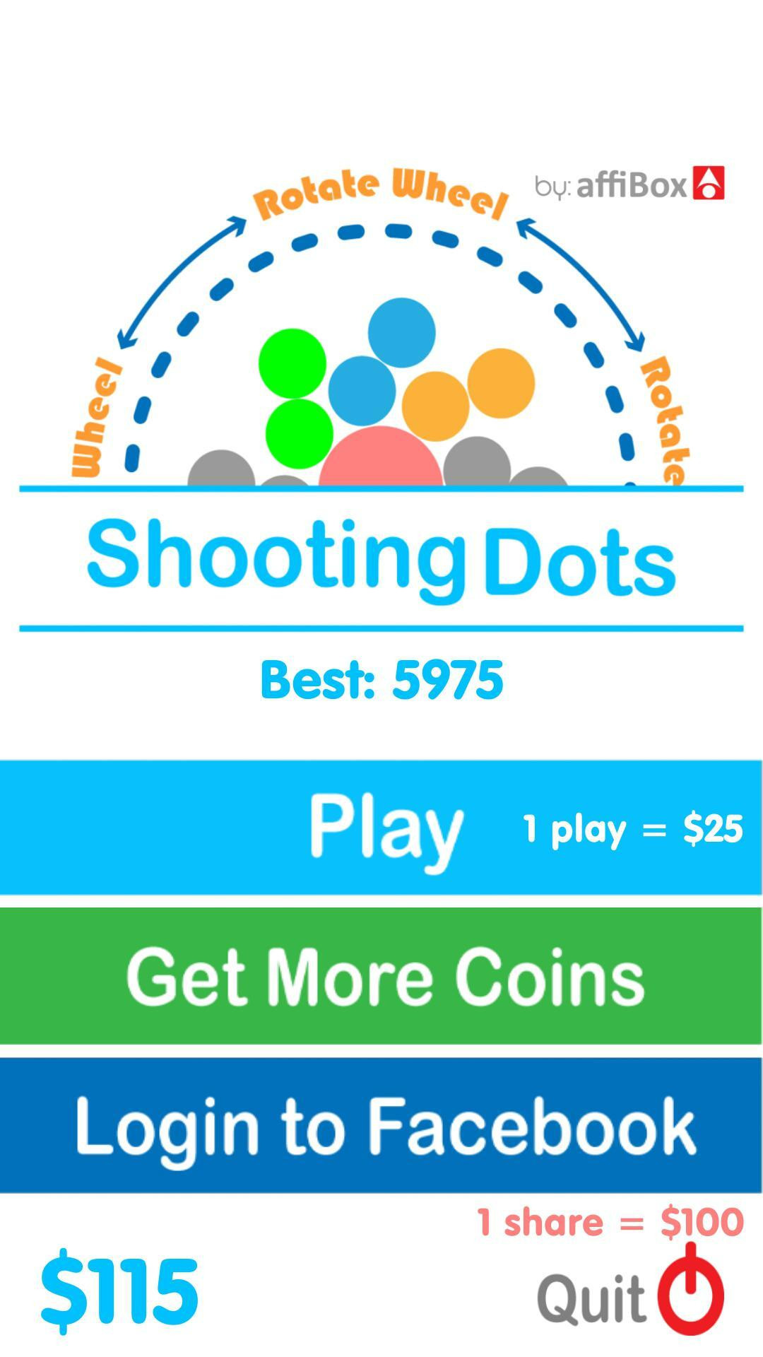 Shooting Dots (itch) - кадр 1