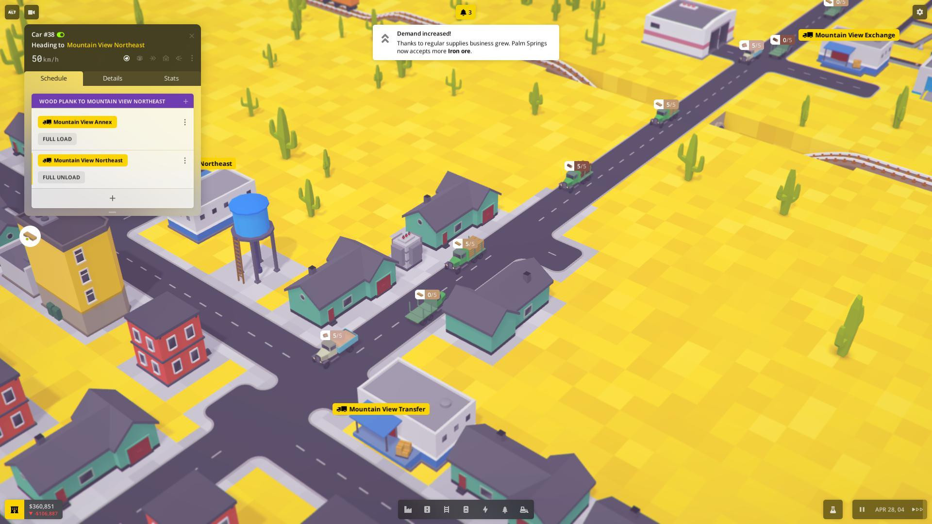 Voxel Tycoon Pre-Alpha (itch) - кадр 1