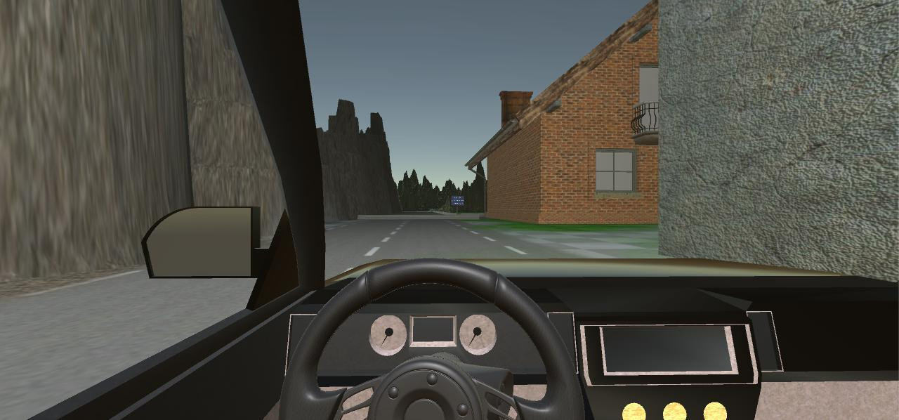 Car Driving Simulation (itch) - кадр 2
