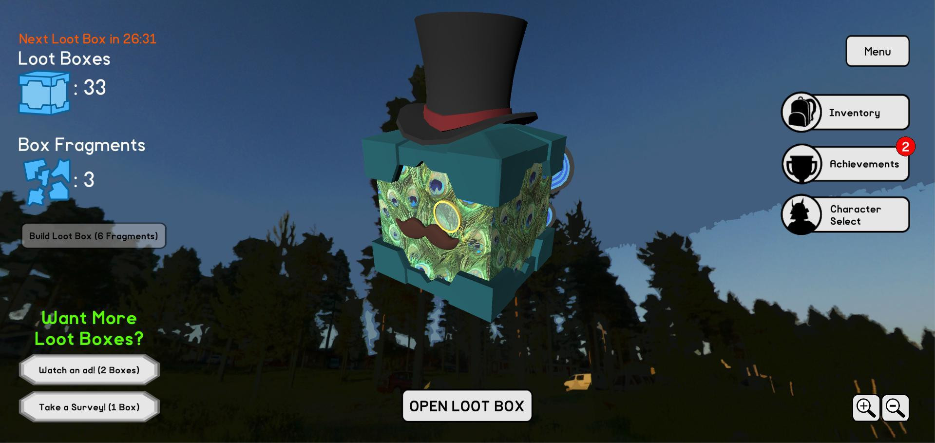 Loot Box Simulator (itch) - кадр 1
