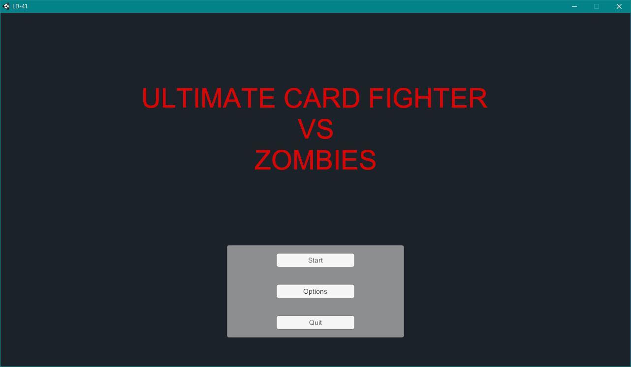 Ultimate Card Fighter VS Zombies (itch) - кадр 1