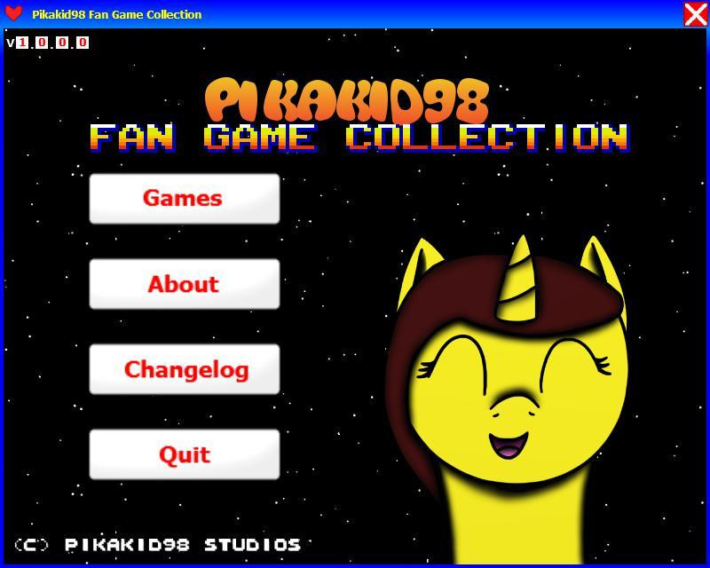 Pikakid98 Fan Game Collection (itch) - кадр 1