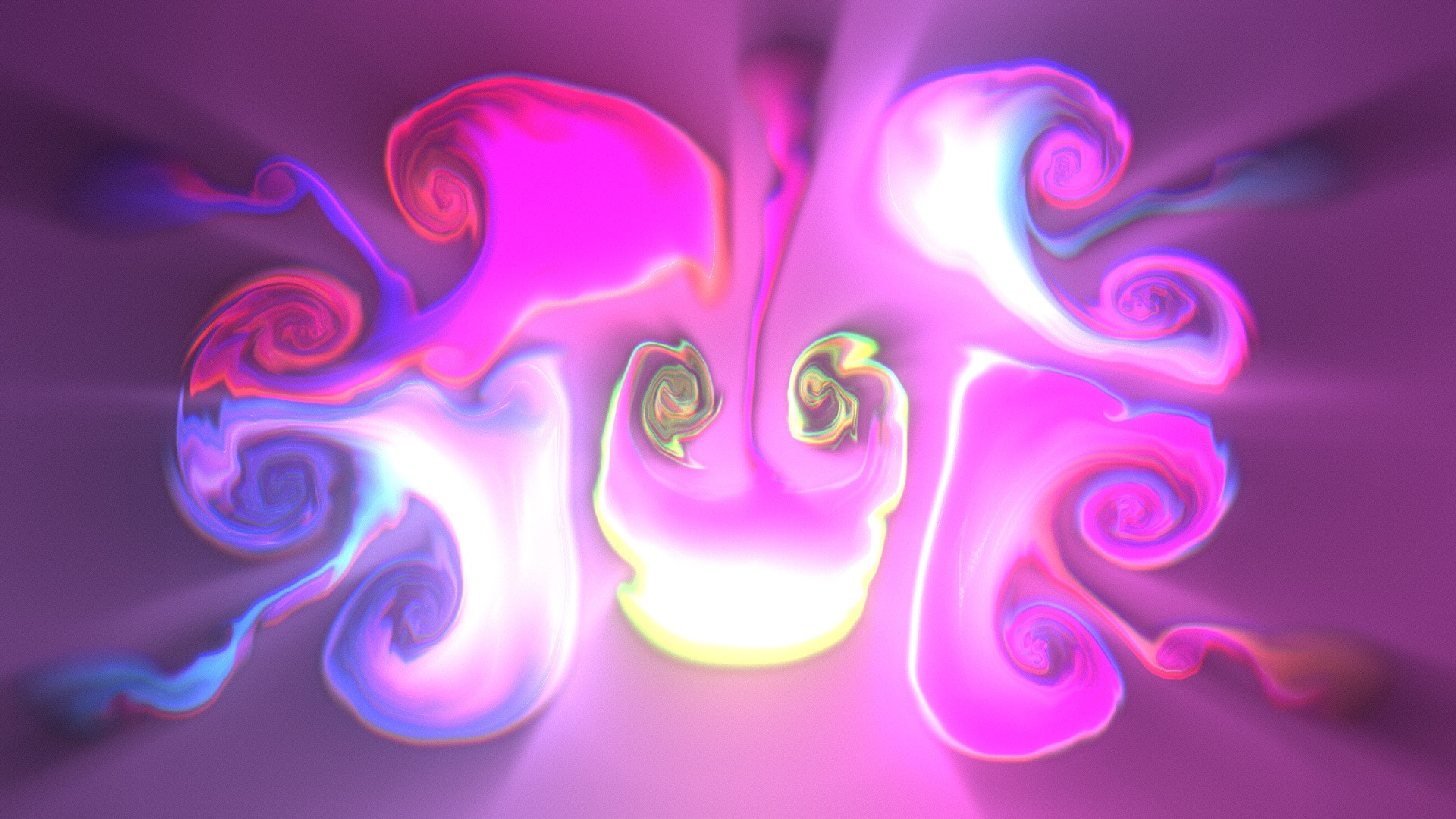 Fluid Simulation - кадр 2