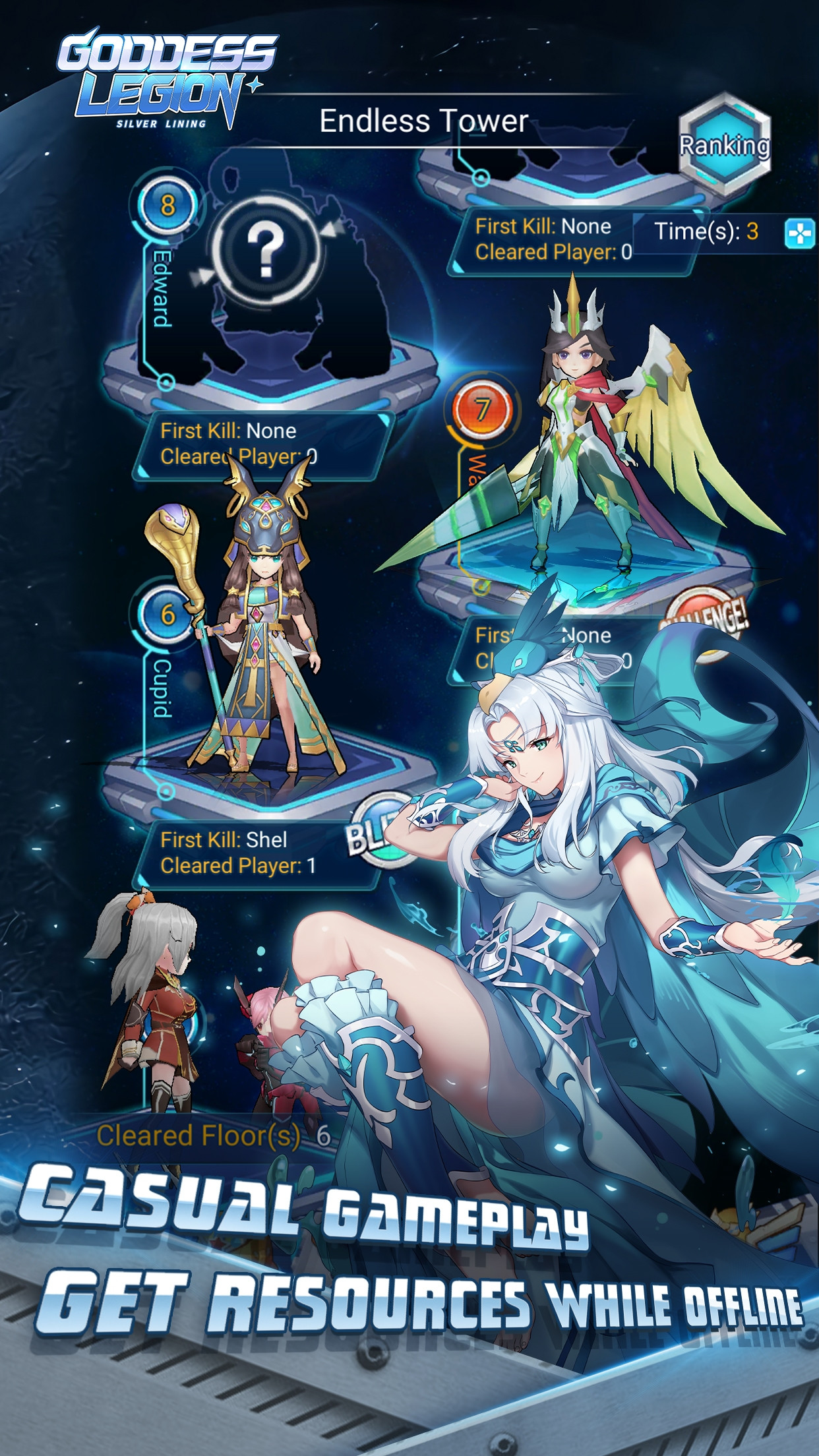 Goddess Legion - AFK RPG (itch) - кадр 2