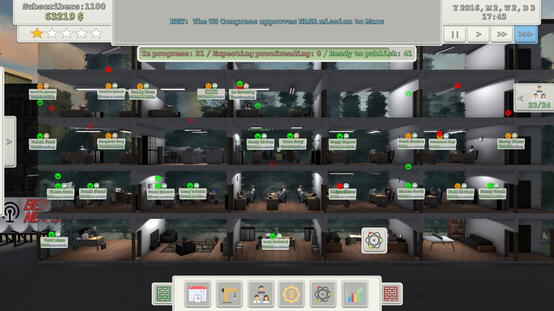 News Tycoon - кадр 6