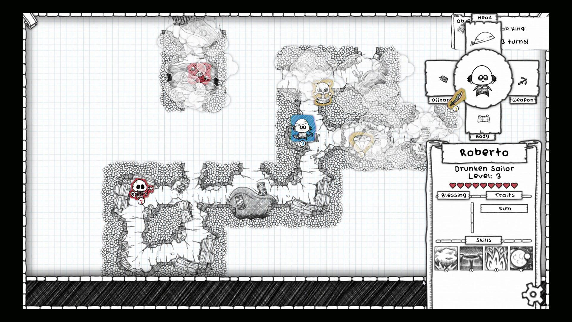 Guild of Dungeoneering Pirates Cove (itch) - кадр 1