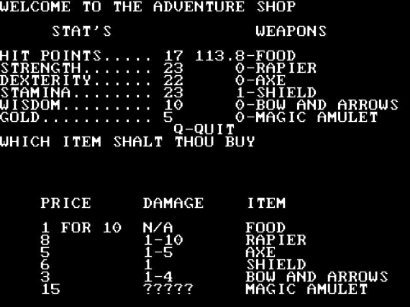 Akalabeth: World of Doom - кадр 1