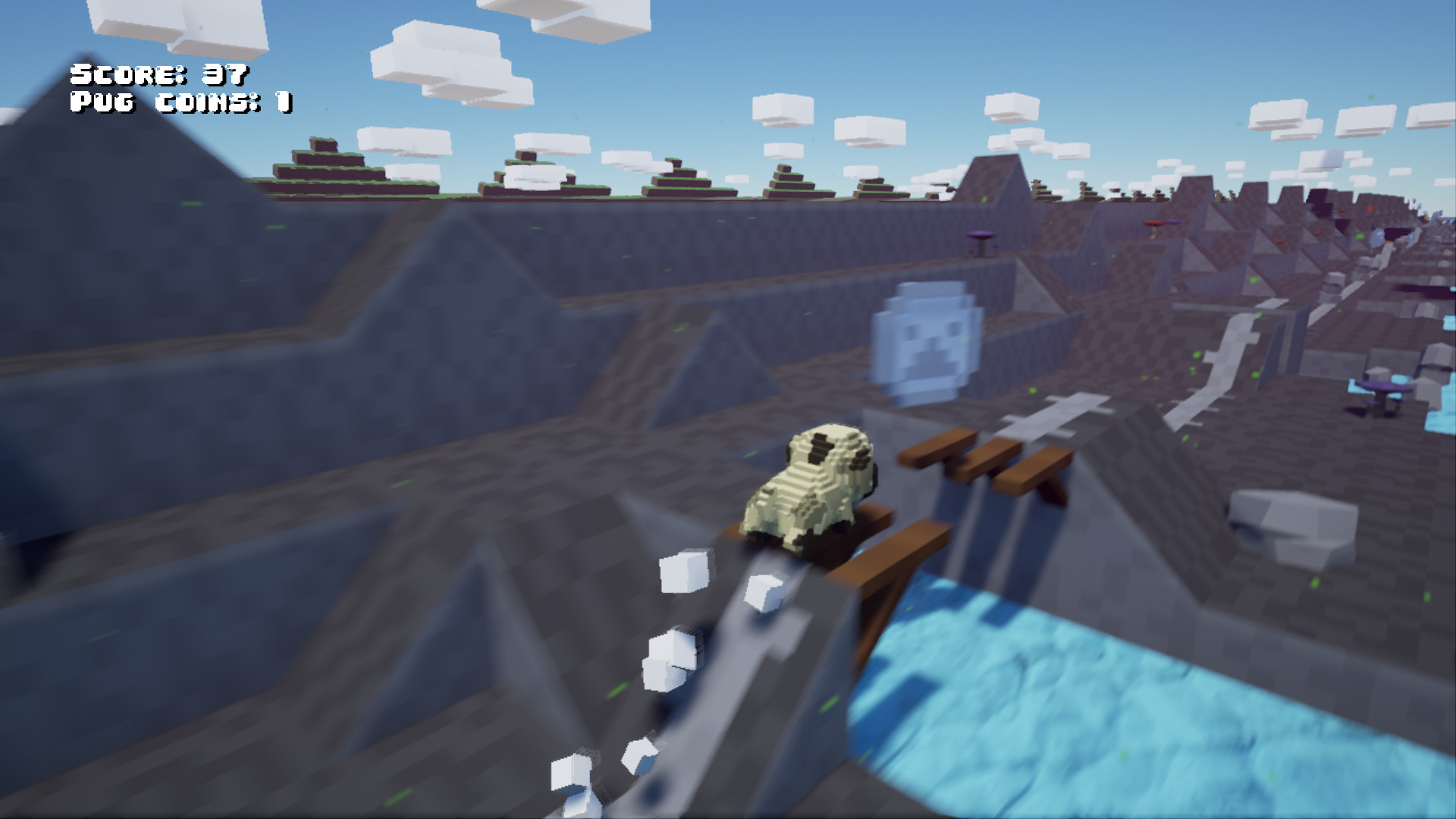 Turbo Pug 3D - кадр 1