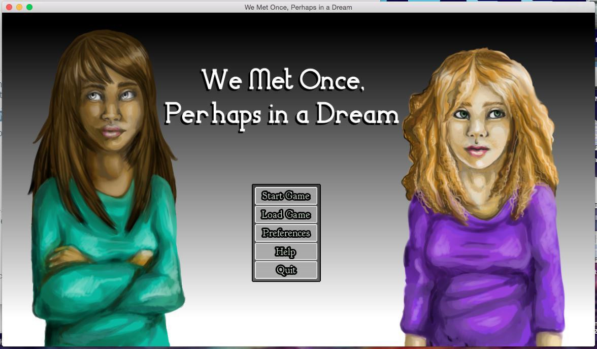 We Met Once, Perhaps in a Dream (itch) - кадр 1