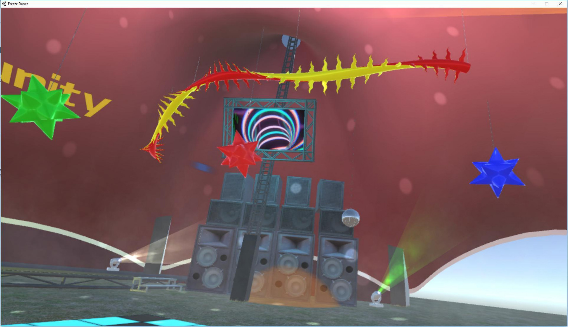 Freeze Dance VR (itch) - кадр 1