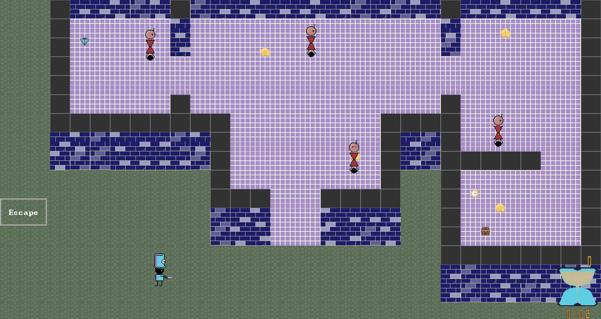 Bullet Timer (itch) - кадр 1