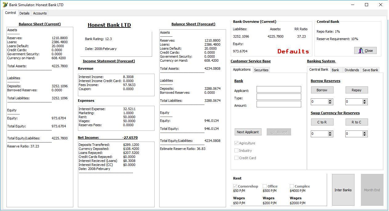 Bank Simulator Honest Bank LTD (itch) - кадр 2