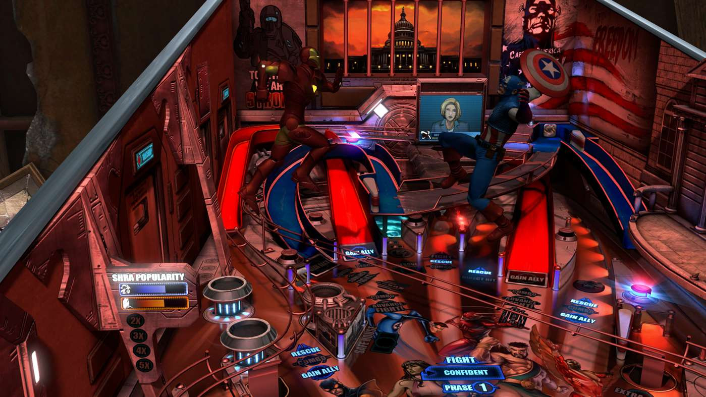 Pinball FX3 - Marvel Pinball: Heavy Hitters - кадр 1