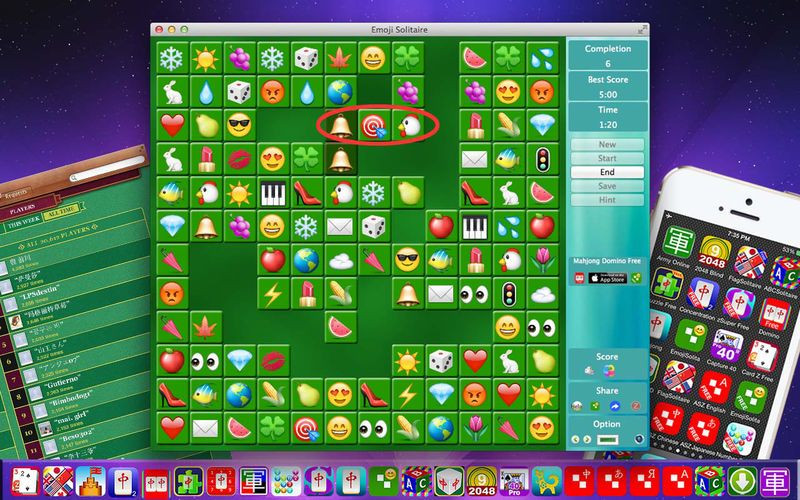 Emoji Solitaire Free - кадр 3