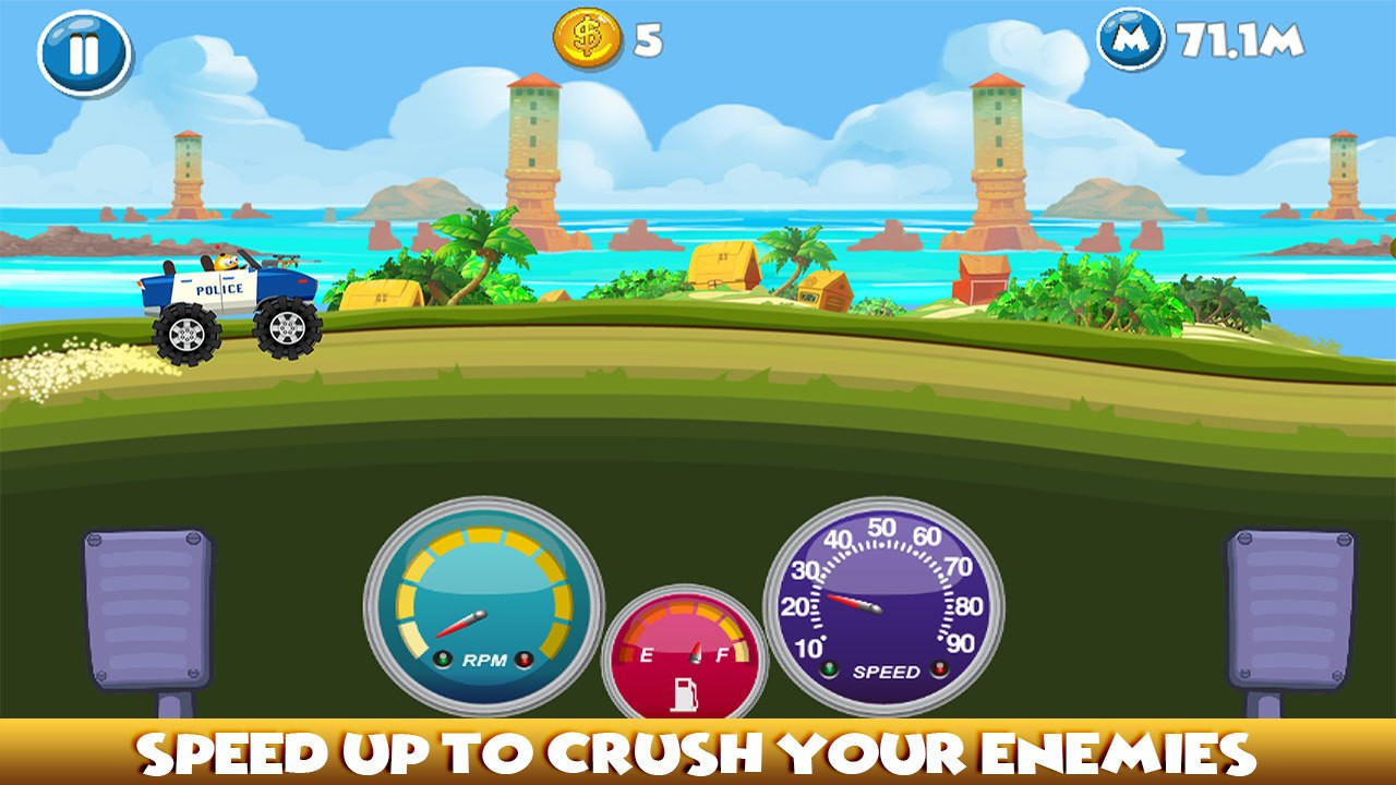 Police Monster Shooter Game (itch) - кадр 1