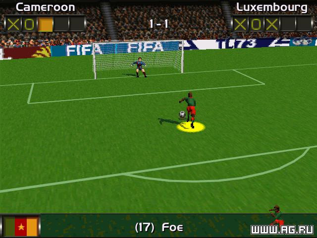 FIFA Soccer 96 - кадр 3