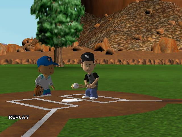 Backyard Baseball 2005 - кадр 5